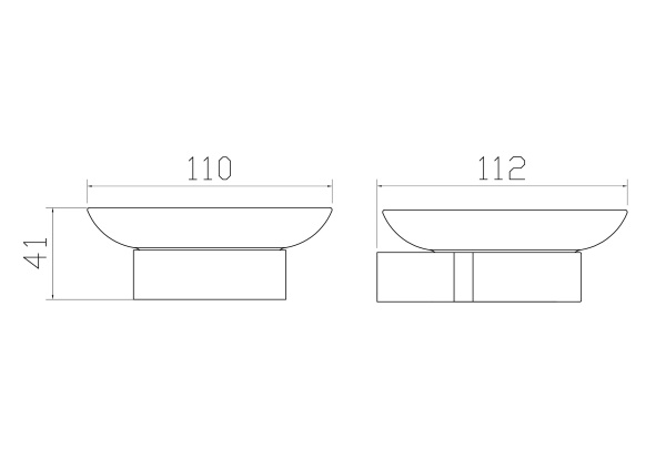 Мыльница с держателем WONZON & WOGHAND CARBON, черный WW-7722