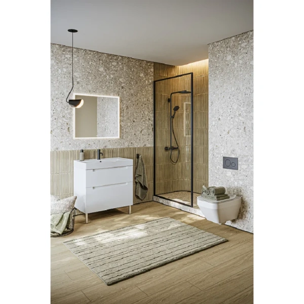 Тумба без раковины 80 см Aqwella Vancouver VAN01082N белый матовый