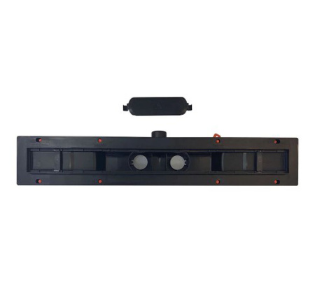 Душевой лоток Veconi Square Black 450 V450SB