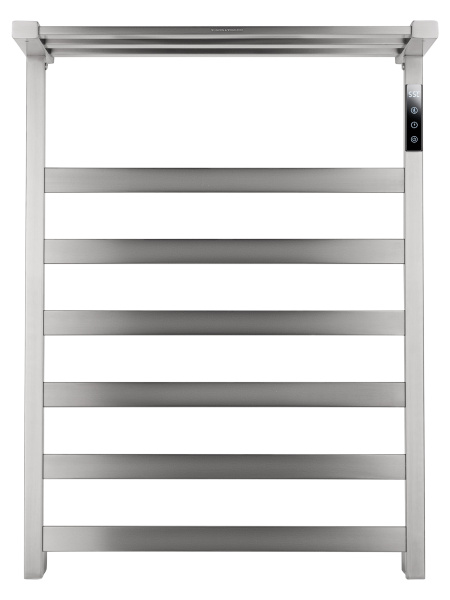 Полотенцесушитель электрический WONZON & WOGHAND FRANKFURT, брашированный никель WW-A1026-BR Полотенцесушитель электрический WONZON & WOGHAND FRANKFURT, брашированный никель WW-A1026-BR