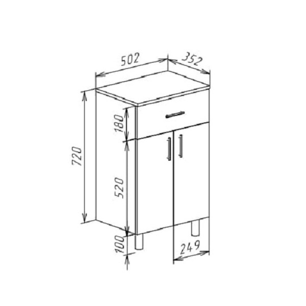 Комод Bellezza 4635806090014