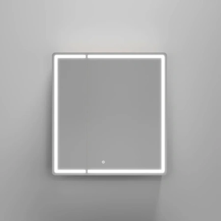 Зеркало-шкаф с подсветкой (69х74) Sancos Mirror MI70EG