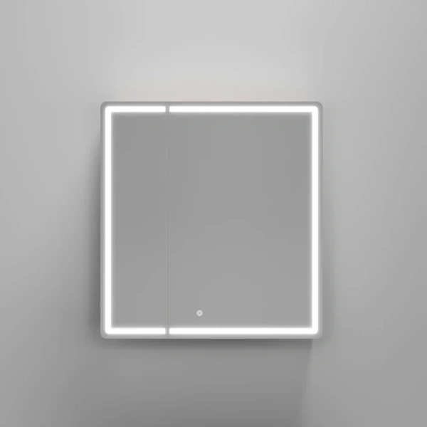 Зеркало-шкаф с подсветкой (69х74) Sancos Mirror MI70EG