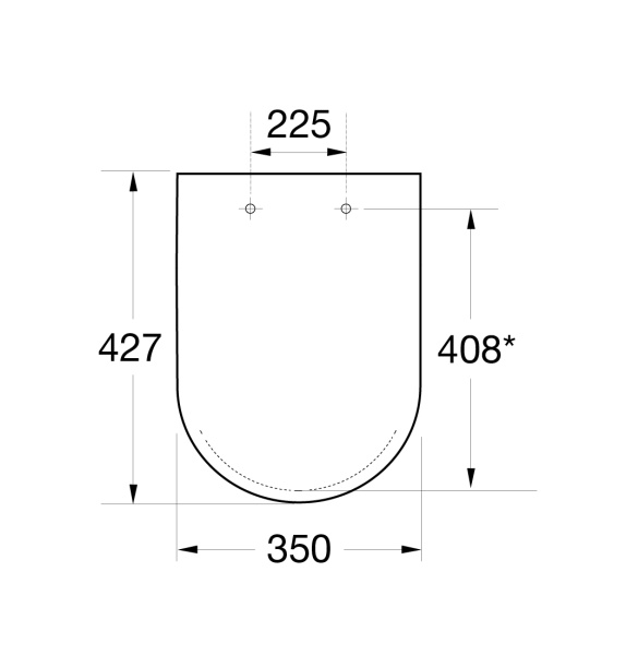 Крышка для чаши Roca The Gap Soft Close 801732004 петли хром