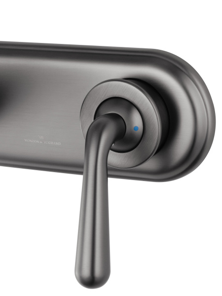 Смеситель для раковины встраиваемый WONZON & WOGHAND STEAM, темный графит WW-88869008-BGM