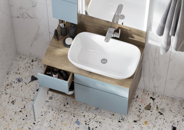 Тумба с раковиной Aquaton Мишель 80 1A2568K4MIDR0