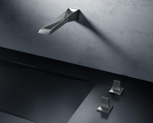 Смеситель для раковины Grohe  Allure Brilliant Icon 3D на 3 отверстия, настенный 20608SD0