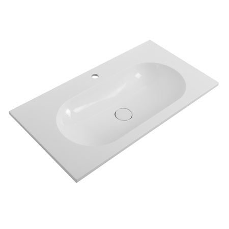 Раковина из искусственного камня (90х48) CEZARES CZR-900/480-LV-MR-ECO-F