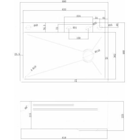 Кухонная мойка Abber Wasser Kreis AF2194G