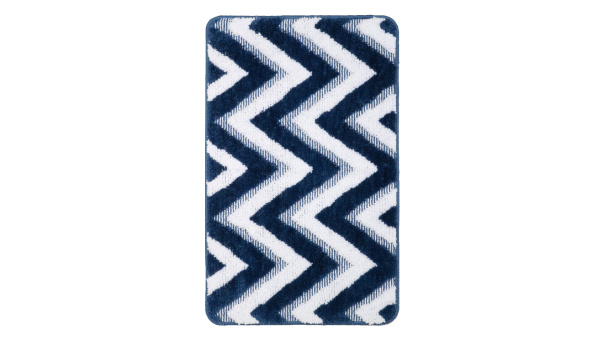 Коврик для ванной Fixsen River  темно-синий 50х80 см.  FX-5004M