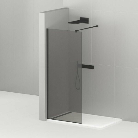 Душевая перегородка 80 см CEZARES LIBERTA LIBERTA-L-1-80-120-GR-NERO