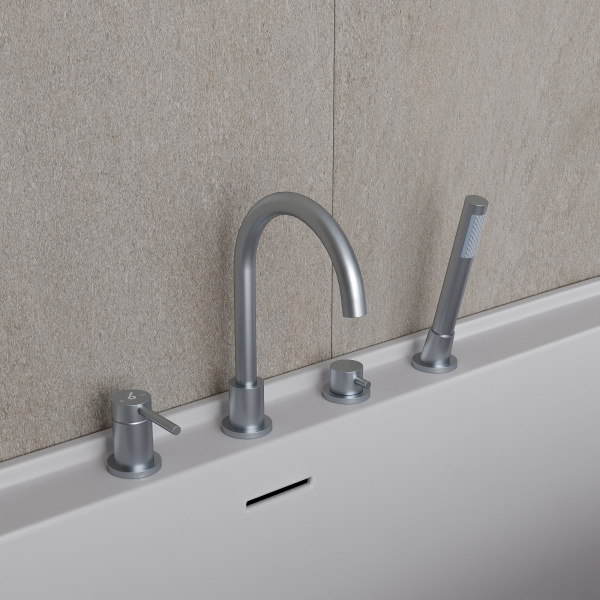 Смеситель на борт ванны Y 669017, хром