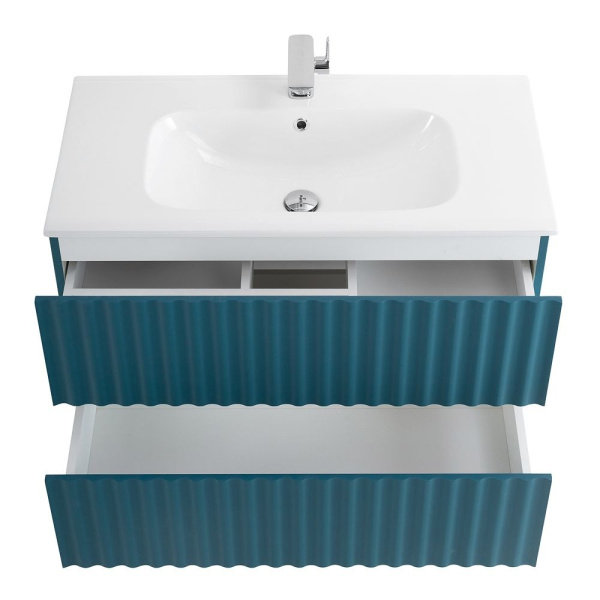 База под раковину Art&Max Еlegant AM-ELEGANT-800-2C-SO-AQ-P Аквамарин