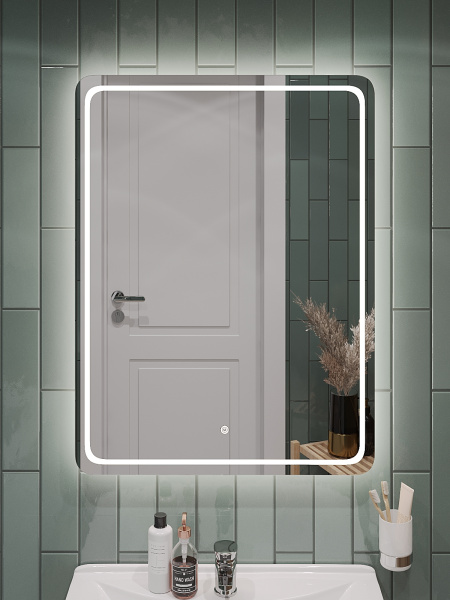 Зеркало с LED подсветкой и сенсорной кнопкой Orange Nature ON-60ZE