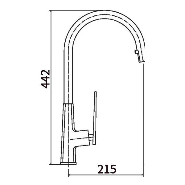 Смеситель для кухни FASHUN A6057 Смеситель для кухни FASHUN A6057