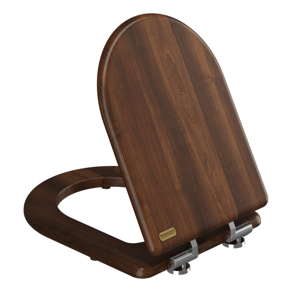 Унитаз-компакт безободковый Opadiris Палермо OS24722N сиденье светлый орех