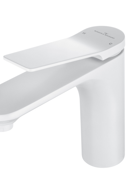 Смеситель для раковины WONZON & WOGHAND, белый матовый WW-XH-010-MW Смеситель для раковины WONZON & WOGHAND, белый матовый WW-XH-010-MW