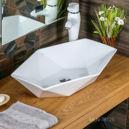 Раковина накладная (64х42) Melana  78125-805