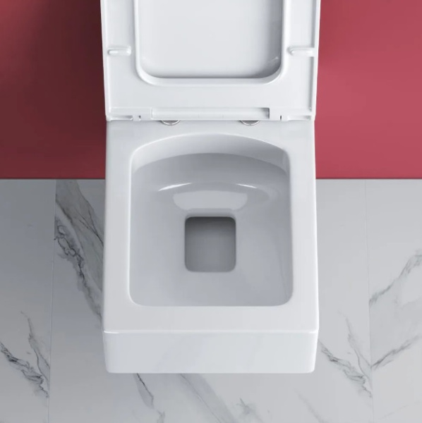 Унитаз подвесной безободковый Cezares Cadro CZR-5826-CHR