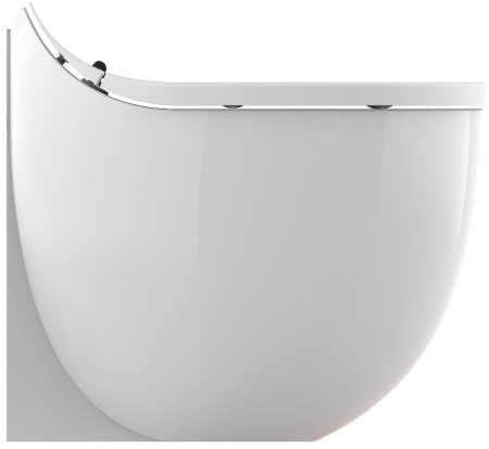Унитаз безободковый напольный Creavit Foglia FG350-11CB00E-0000