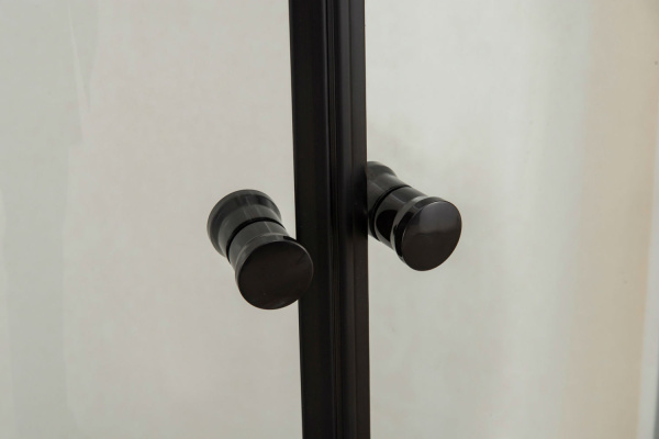 Душевой уголок с поддоном (88х88) Orange E01-090TB матовый черый