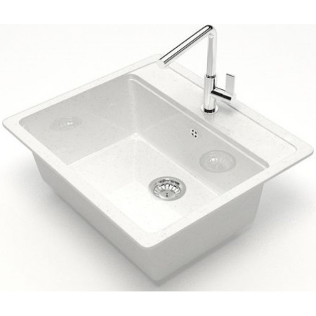 Кухонная мойка Marrbaxx Джекки Z9 Z009Q001 белый лёд