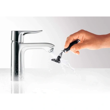 Смеситель для раковины Hansgrohe Metris 31080000 хром