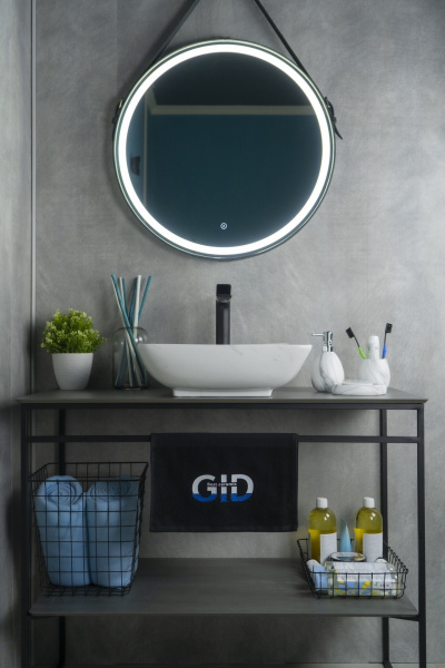 Раковина накладная (41,5х41,5) Gid Mnc184