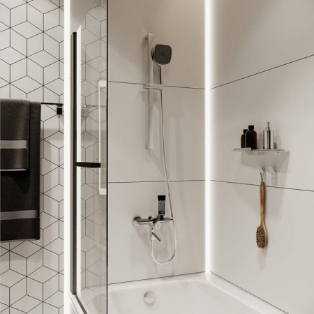 Смеситель для ванны IDDIS Shelfy с управлением Push Control (SHESBBTi02WA)