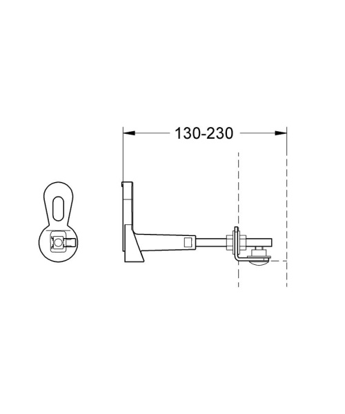 Монтажный уголок Grohe Rapid SL 38733 000 (38733000)
