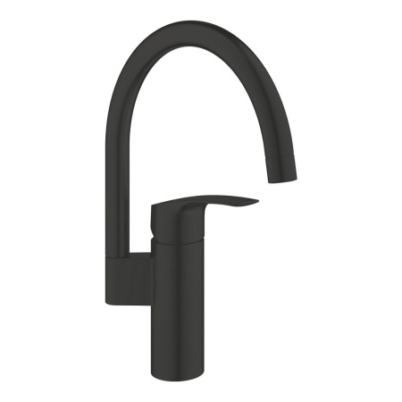 Смеситель для кухни Grohe Eurosmart 332022433 (черный матовый)