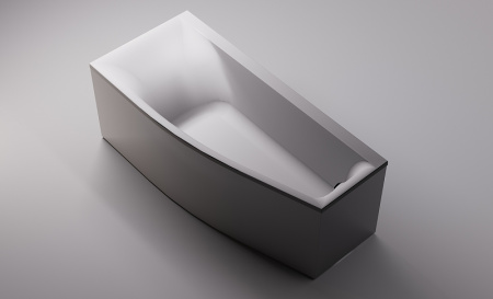 Ванна из искусственного камня Astra-Form Скат L (170х75) 01010082 белый матовый