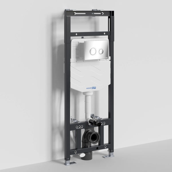 Инсталляция для подвесного унитаза WasserKraft Alme 15TLT.010.ME.CH01