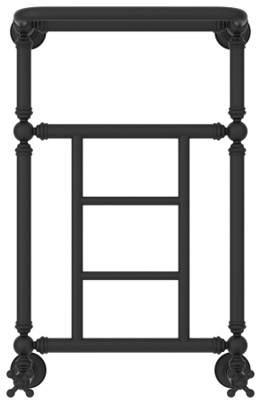 Полотенцесушитель Водяной Сунержа Ренессанс 1452 (66х40) Темный Титан Муар 15-0282-6640