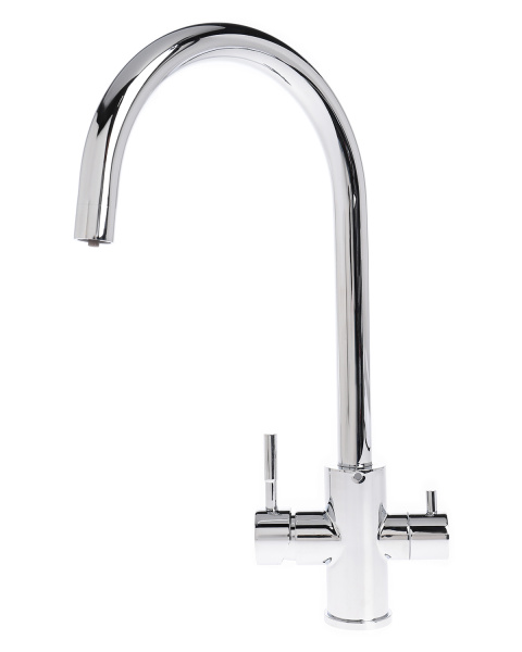 Смеситель для кухни однорычажный с каналом для питьевой воды Agger Zest A0700700 хром