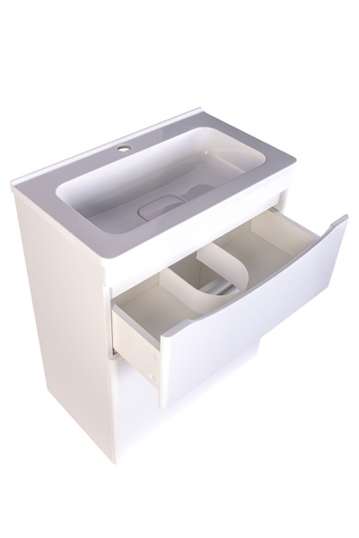 Тумба под раковину напольная Style Line Бергамо СС-00002307 белый