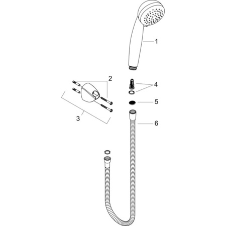 Душевой набор Hansgrohe Crometta Vario 2jet 27558000 хром