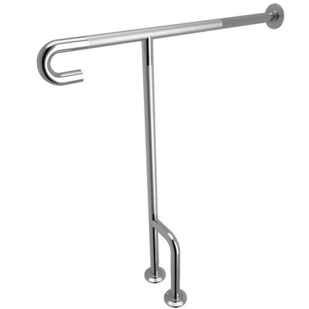 Поручень опорный напольный Vitra Arkitekta A44469, хром