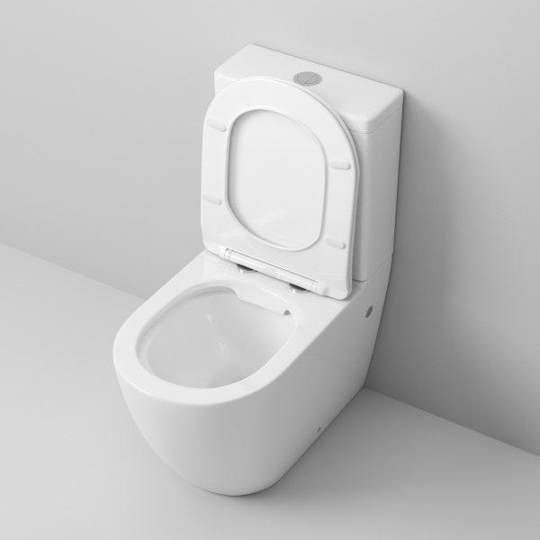 Унитаз напольный безободковый Grossman  GR-4446S с сиденьем микролифт