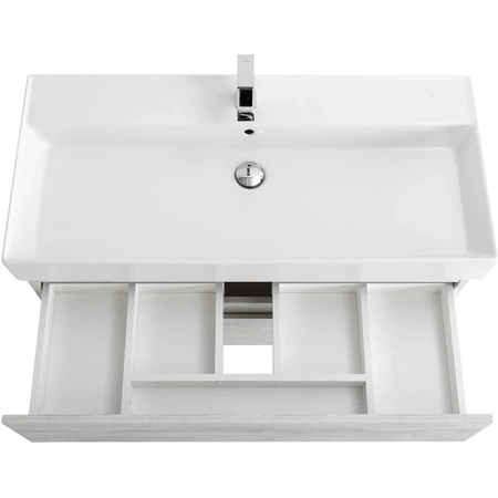 Тумба под раковину Cezares MOLVENO 46-80-2C-SO-LB Legno Bianco