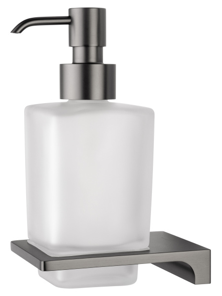 Дозатор мыла WONZON & WOGHAND ECLIPSE, темный графит WW-9133-BGM