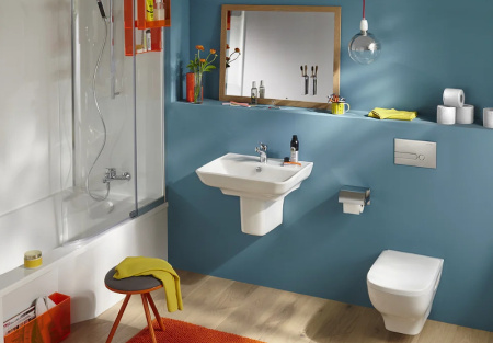 Унитаз подвесной безободковый Jacob Delafon Struktura EDE102-00 без сиденья