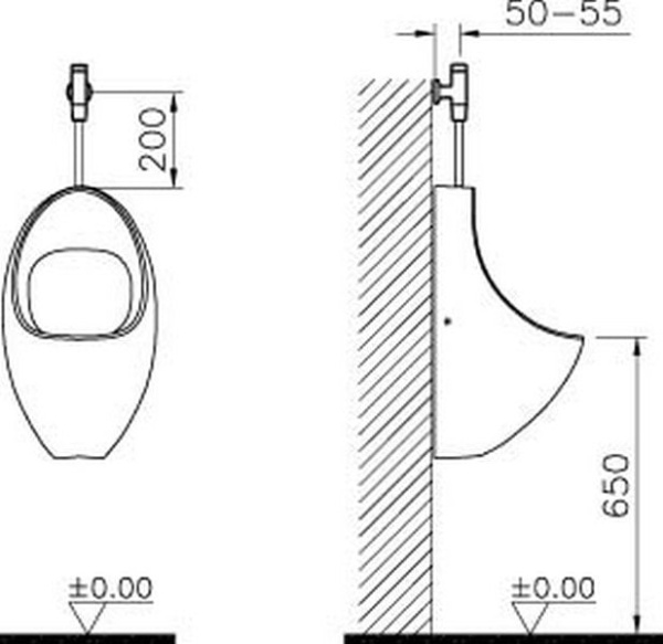 Смывное устройство для писсуара Vitra 310-2521