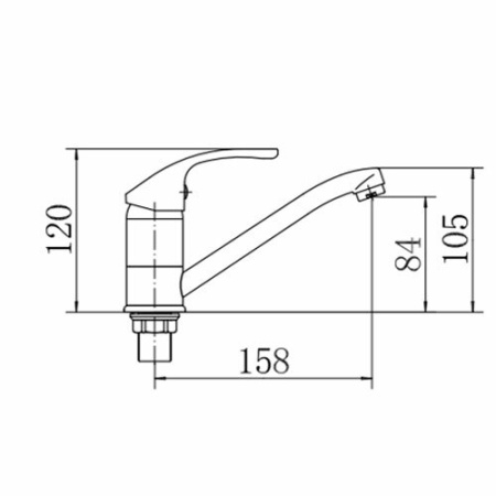 Смеситель для кухни FASHUN A4536-2