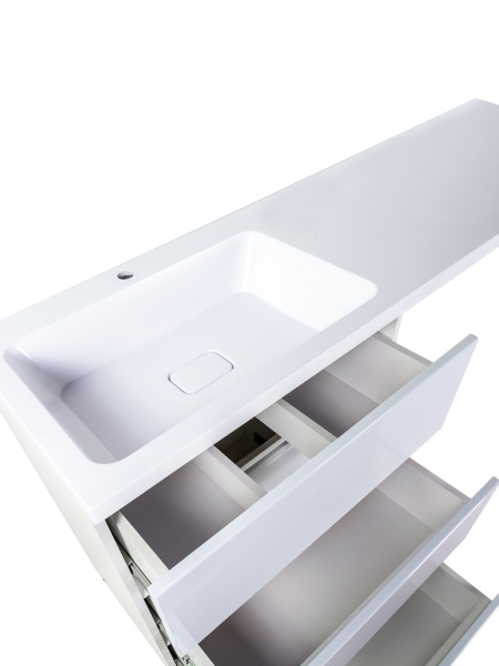 Тумба напольная без раковины под стиральную машину Orange Sistema ST-70TUW белый