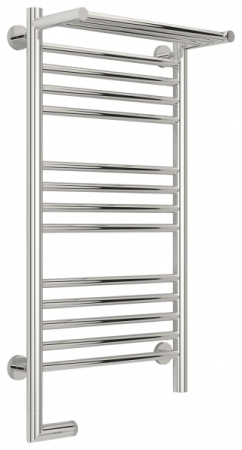 Полотенцесушитель Электрический Cунержа Богема с полкой 2.0 Левый (800x400) Палитра RAL Classic RAL-5206-8040