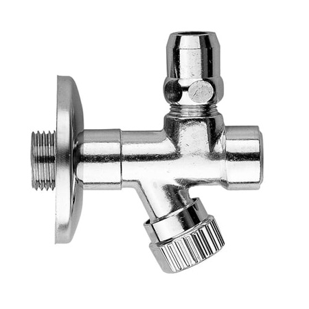 Угловой вентиль с фильтром Gattoni Accessori 1220/00C0cr