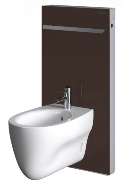 Сантехнический модуль Geberit Monolith для биде, 101 см, с держателем для полотенец, 131.030.SQ.5 