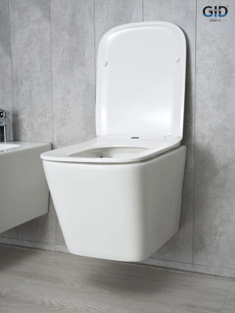 Подвесной унитаз безободковый Gid Tr2143