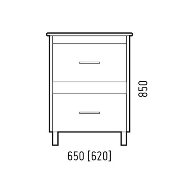 Тумба напольная Corozo Верона 65 SD-00000310